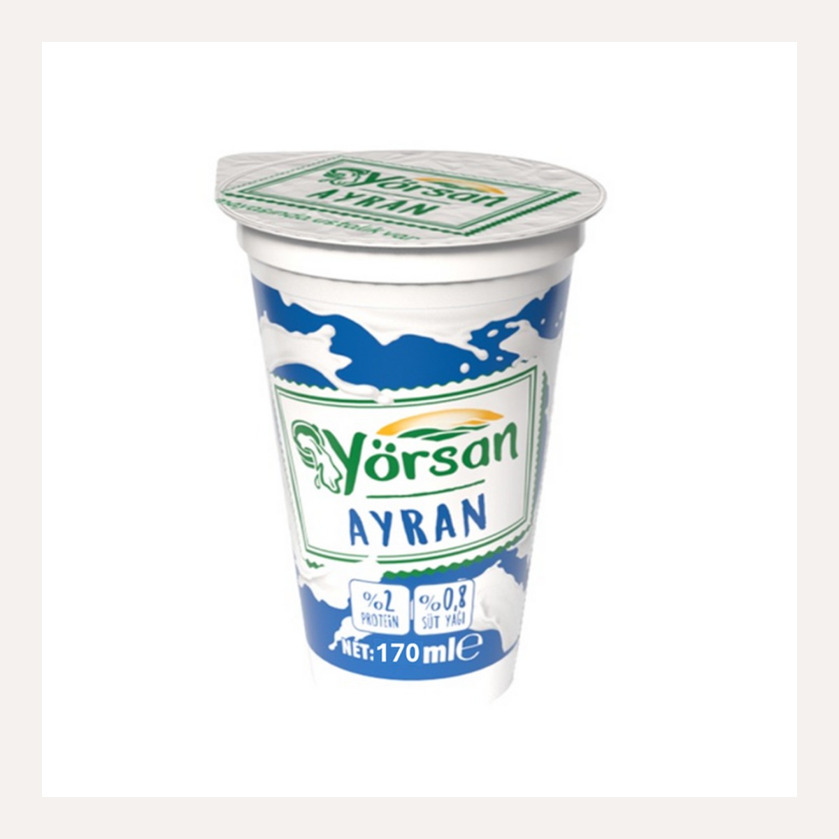 Yörsan Yarım Yağlı Ayran 170 ML