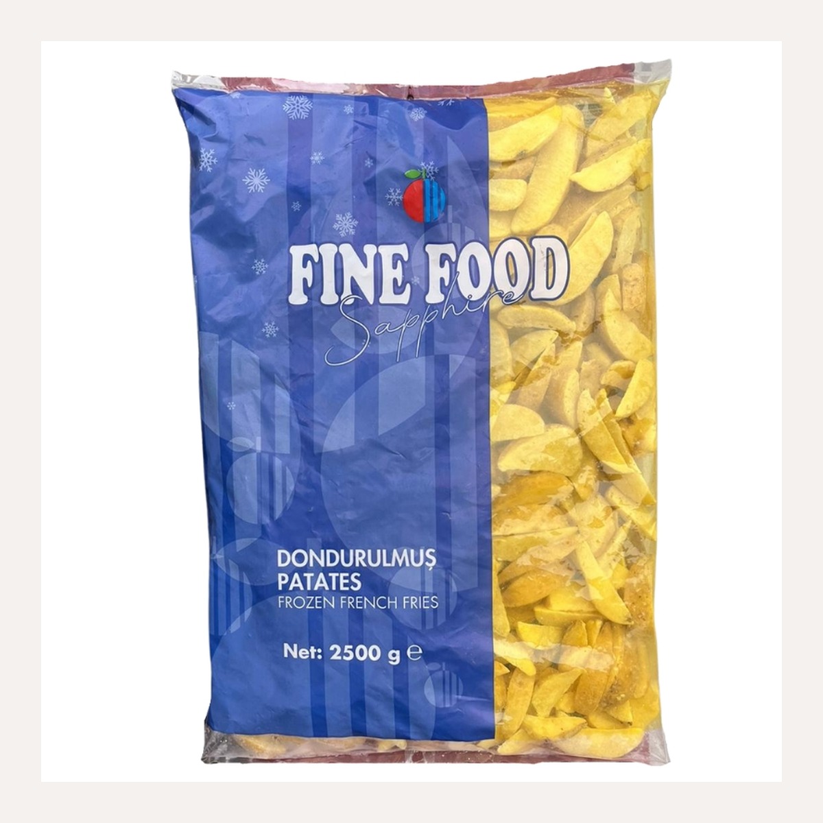 Fine Food Elma Dilimi Patates 2,5 KG