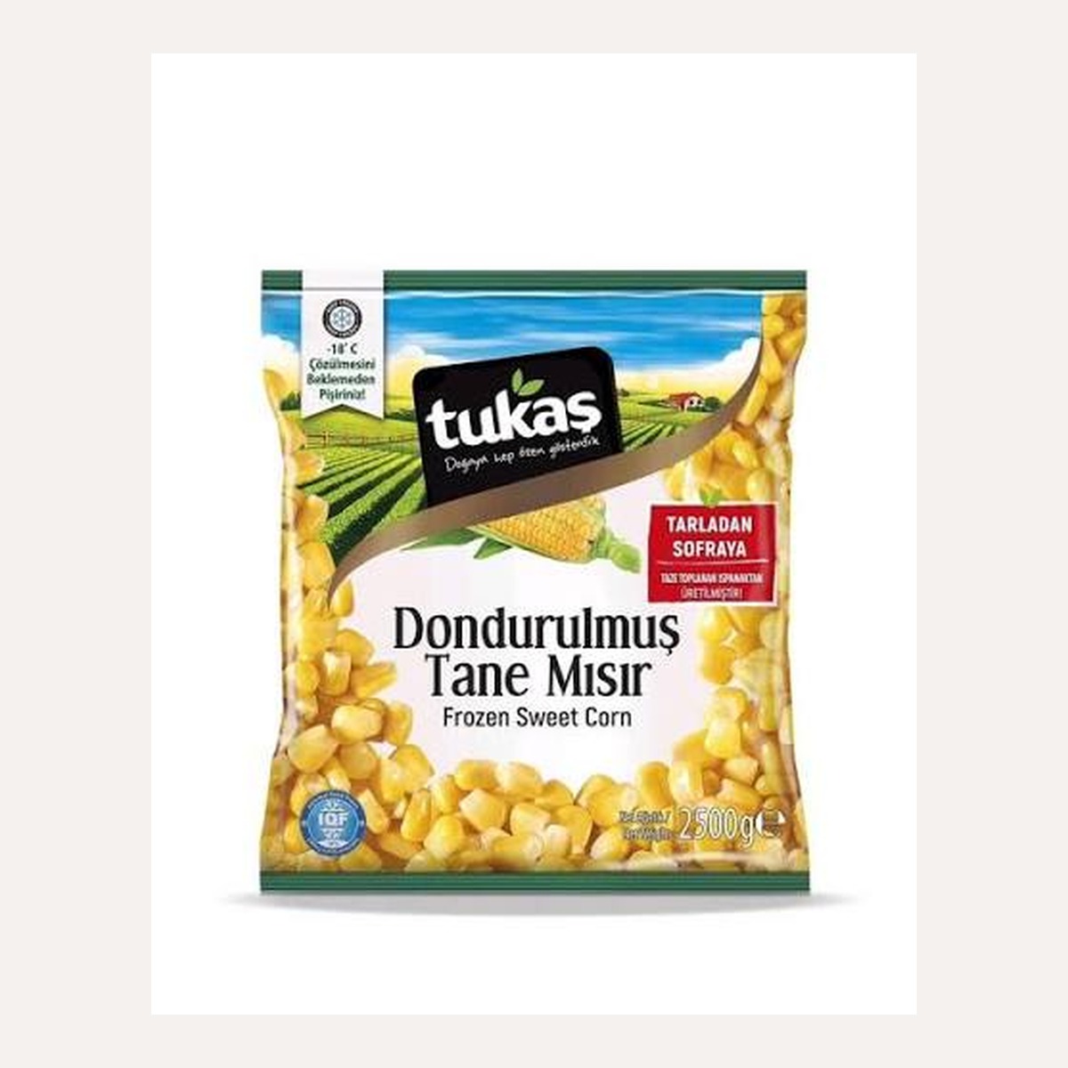 Tukaş Dondurulmuş Tane Mısır