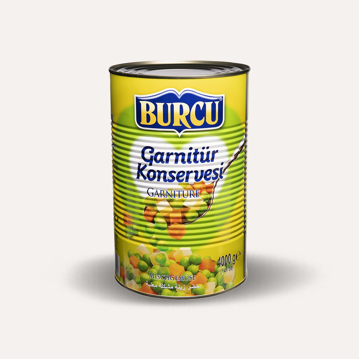 Burcu Garnitür Konservesi 4000 GR