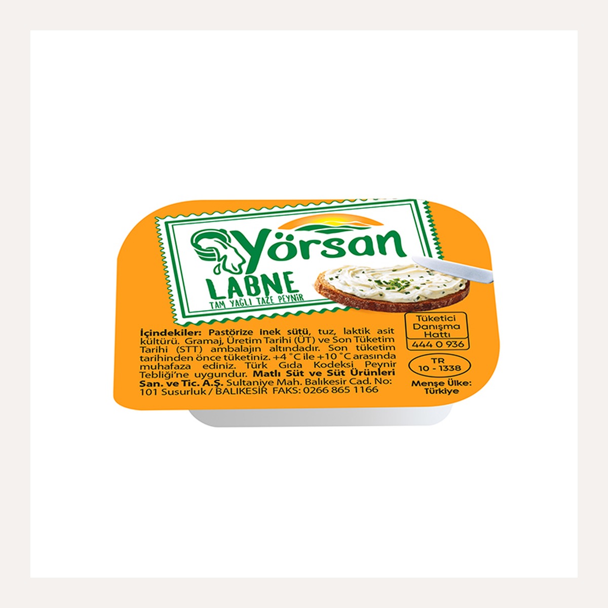 Yörsan Labne 15x150 GR (Piknik)