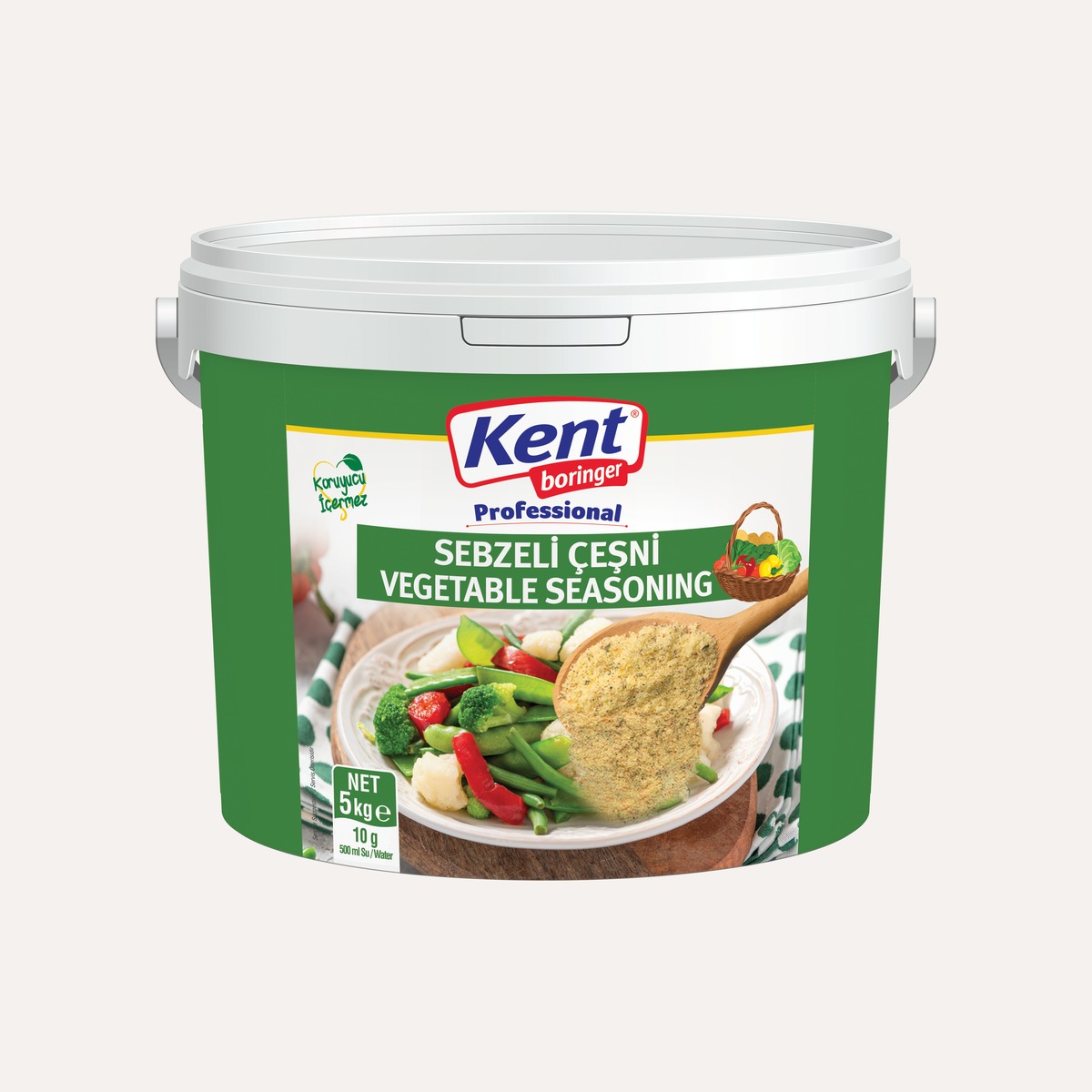 Kent Boringer Professional Sebzeli Çeşni 5 KG
