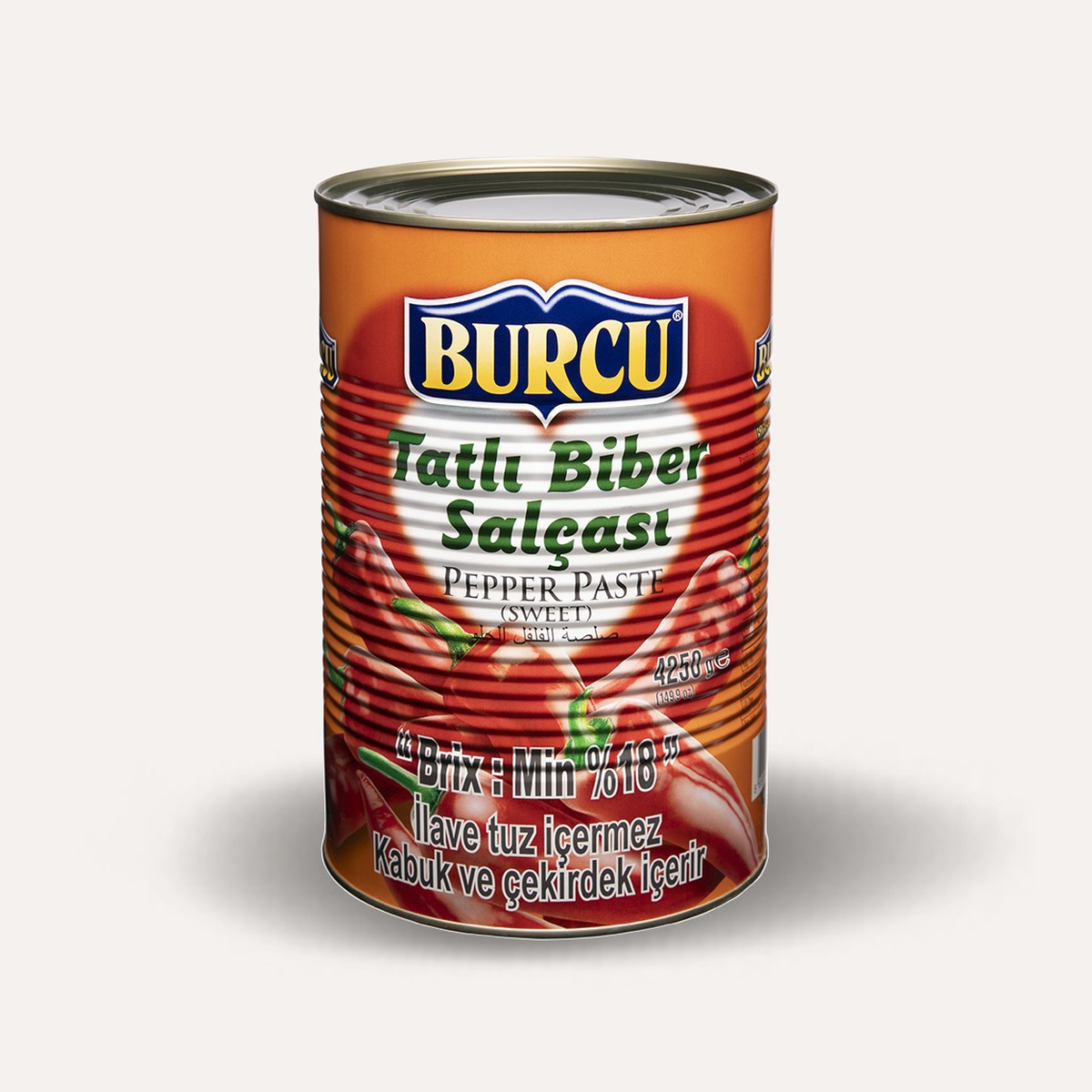 Burcu Tatlı Biber Salçası 4250 GR