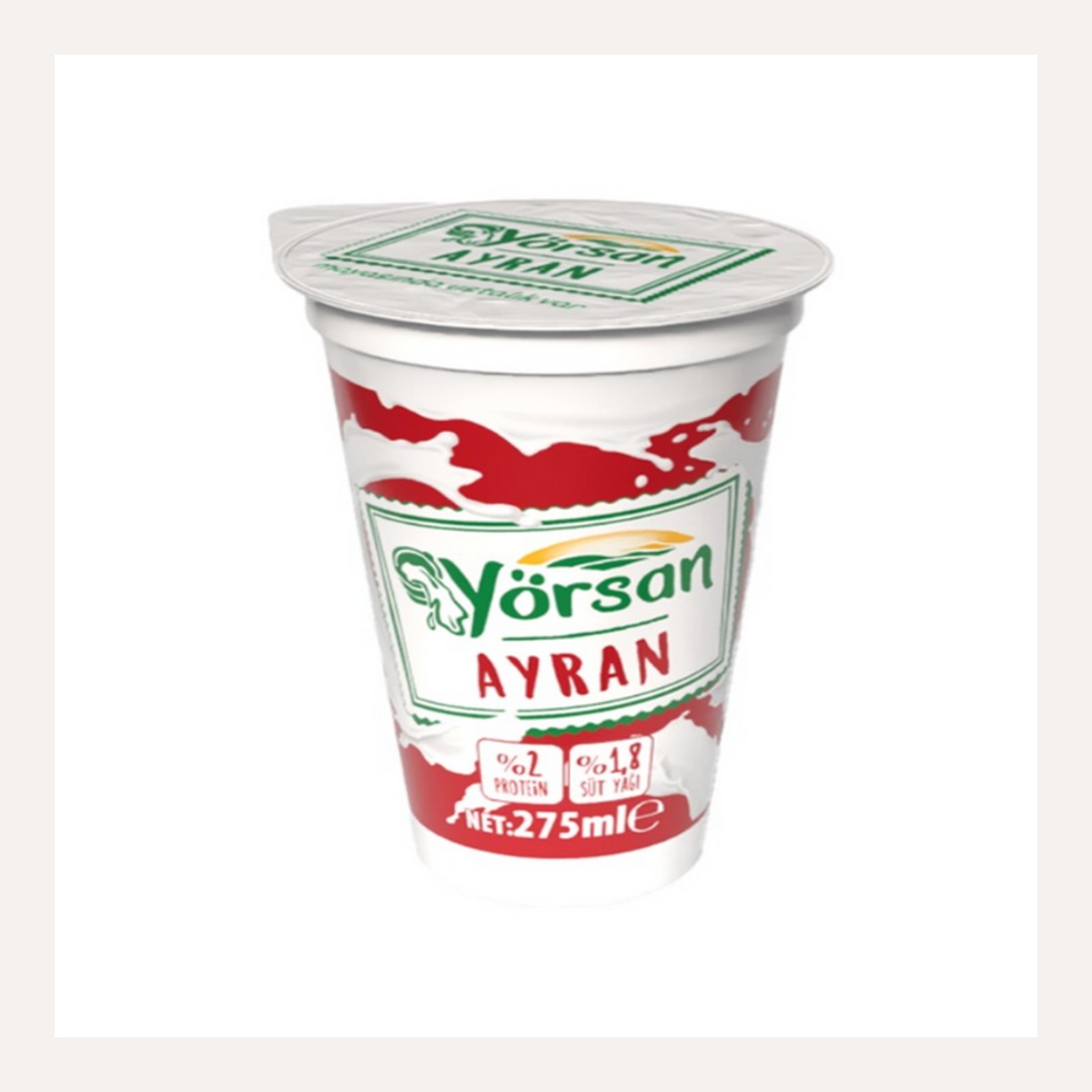 Yörsan Tam Yağlı Ayran 275 ML
